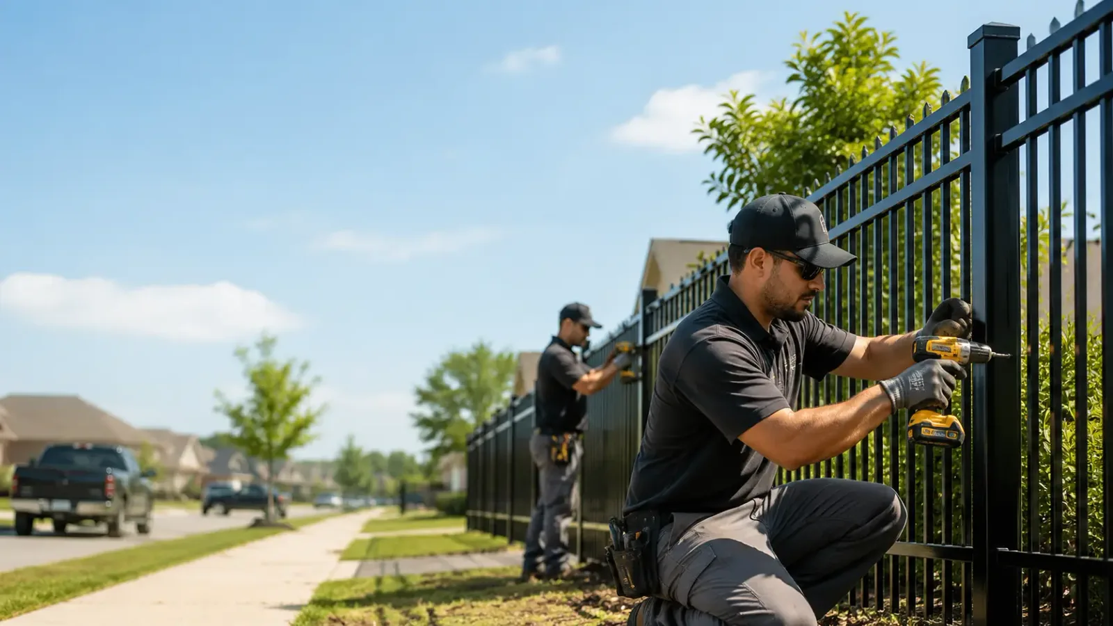 Metal Fence Installation in Grantsburg, WI